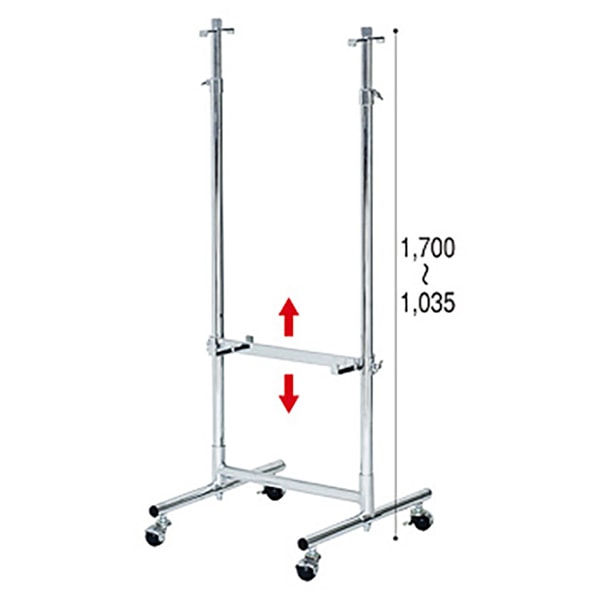 アルファ パネルスタンド 直立タイプ KY8-0056 1台（ご注文単位1台）【直送品】