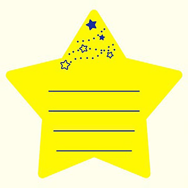 アルファ 七夕 願い事シール 40枚 NT2-0001 1パック（ご注文単位5パック）【直送品】