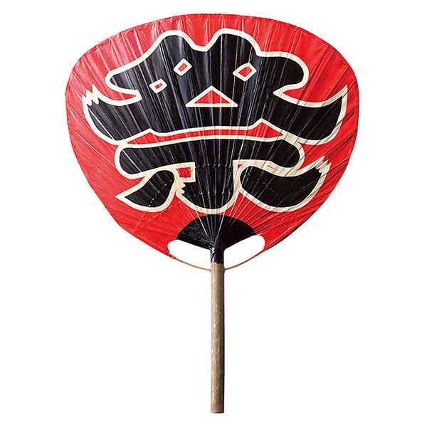 アルファ 祭りうちわ 飾り用 ZD8-0003 1本（ご注文単位1本）【直送品】