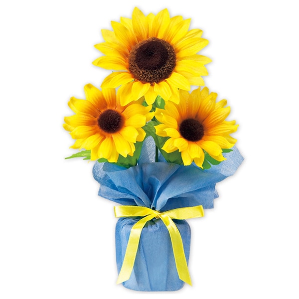 アルファ ニューひまわりラッピングポット SP2-0021 1個（ご注文単位20個）【直送品】