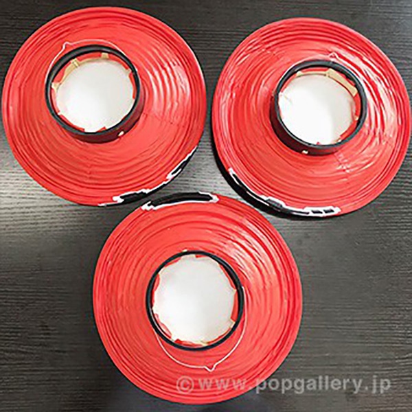 アルファ うなぎ尺丸提灯 3ヶセット TA8-7030 1セット（ご注文単位1セット）【直送品】