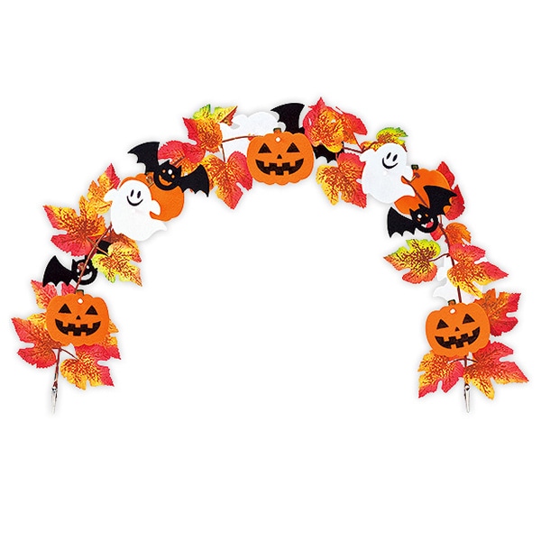 アルファ ハロウィンモチーフアーチクリップ TY4-0107 1本（ご注文単位2本）【直送品】