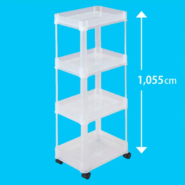 アルファ 4段ラック RD8-0286 1台（ご注文単位1台）【直送品】