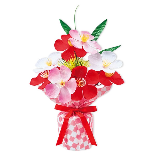 アルファ 松竹梅ラッピングポット SP7-0016 1個（ご注文単位20個）【直送品】