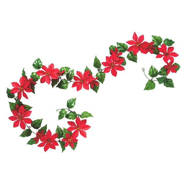 アルファ ポインセチアガーランド SV5-2010 1本（ご注文単位1本）【直送品】