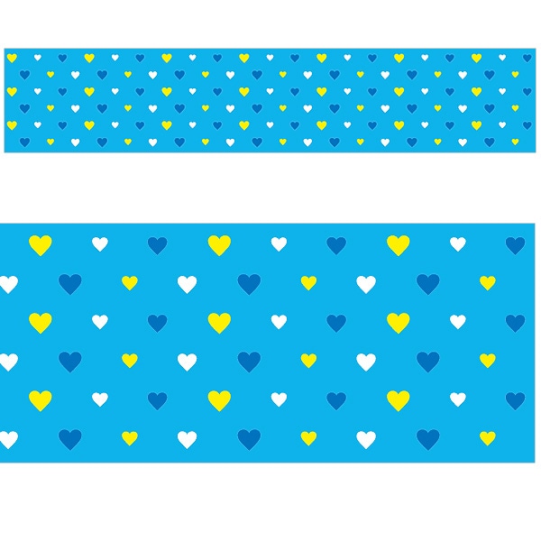 アルファ ビニール幕 60cm×50m ハート ブルー PA8-1282 1本（ご注文単位1本）【直送品】