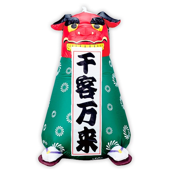 アルファ エアブロー 獅子舞 TE7-4037 1台（ご注文単位1台）【直送品】