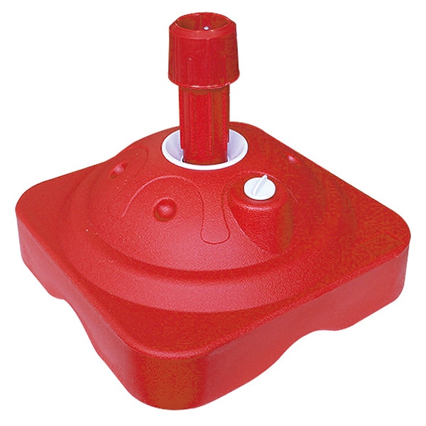 アルファ 注水型ポールスタンド S レッド KA8-0105R 1台（ご注文単位1台）【直送品】