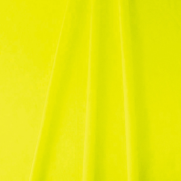 アルファ 防炎サテン生地 75×200cm イエロー TE8-9077Y 1枚（ご注文単位1枚）【直送品】