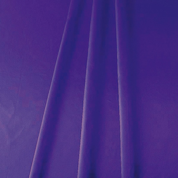 アルファ 防炎サテン生地 75×200cm パープル TE8-9077PU 1枚（ご注文単位1枚）【直送品】