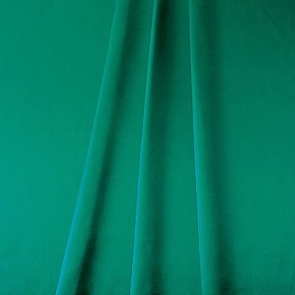 アルファ 防炎サテン生地 75×200cm ディープグリーン TE8-9077DG 1枚（ご注文単位1枚）【直送品】