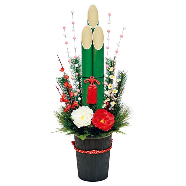 アルファ 松竹梅門松 餅花 TE7-3203 1個（ご注文単位1個）【直送品】