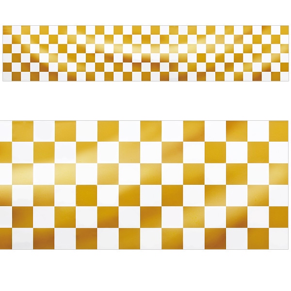 アルファ ビニール幕 60cm×50m 市松 金 PA8-1335 1本（ご注文単位1本）【直送品】