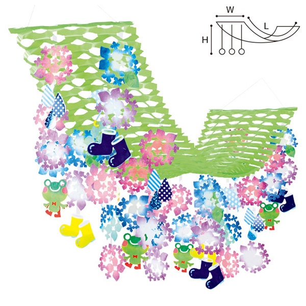 アルファ アジサイしずくプリーツハンガー TA2-1168 1個（ご注文単位1個）【直送品】