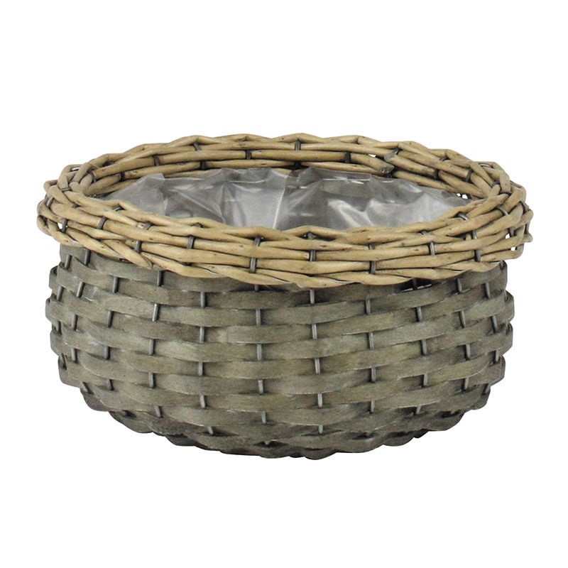 フォーシーズン バスケット アレンジ用 YD-120GR グレー 1個(ご注文単位3個)【直送品】