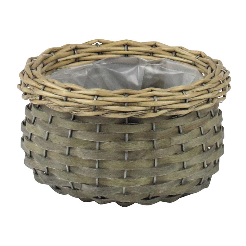 フォーシーズン バスケット アレンジ用 YD-130GR グレー 1個(ご注文単位6個)【直送品】