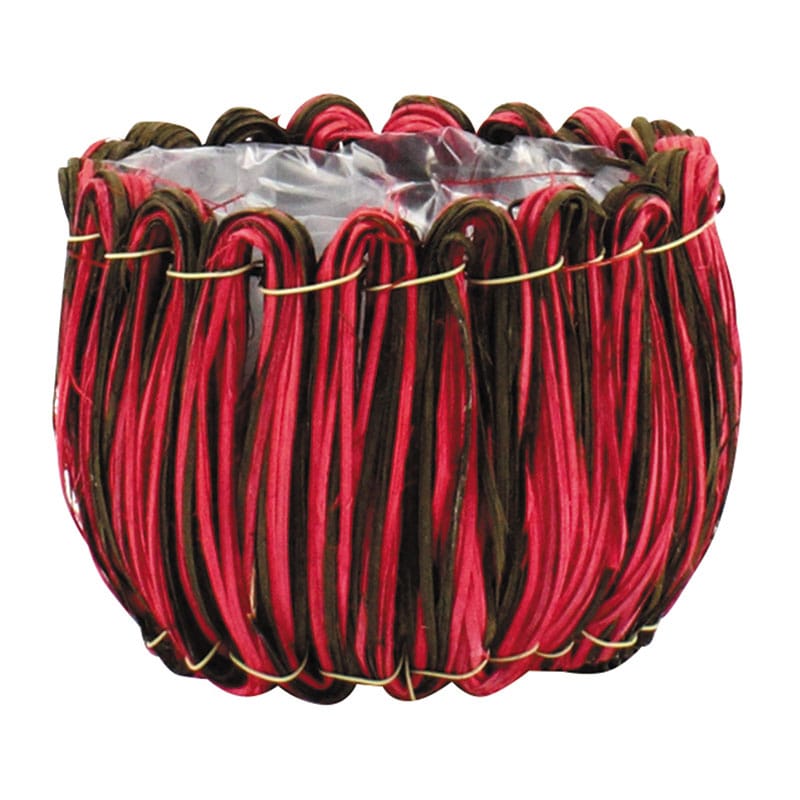 フォーシーズン バスケット アレンジ用 DM-035BP Bピンク 1個(ご注文単位6個)【直送品】