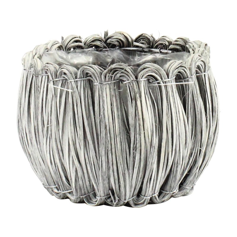 フォーシーズン バスケット アレンジ用 DM-035GR グレー 1個(ご注文単位6個)【直送品】