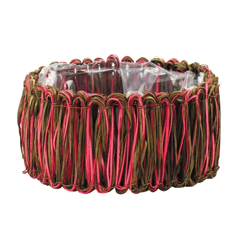 フォーシーズン バスケット アレンジ用 DM-120BP Bピンク 1個(ご注文単位2個)【直送品】