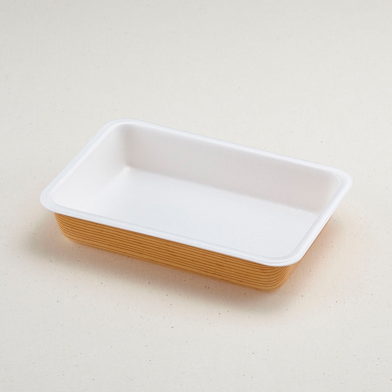 青葉紙業 弁当容器 本体 B-2 もくめ 201202 50個/袋（ご注文単位12袋）【直送品】