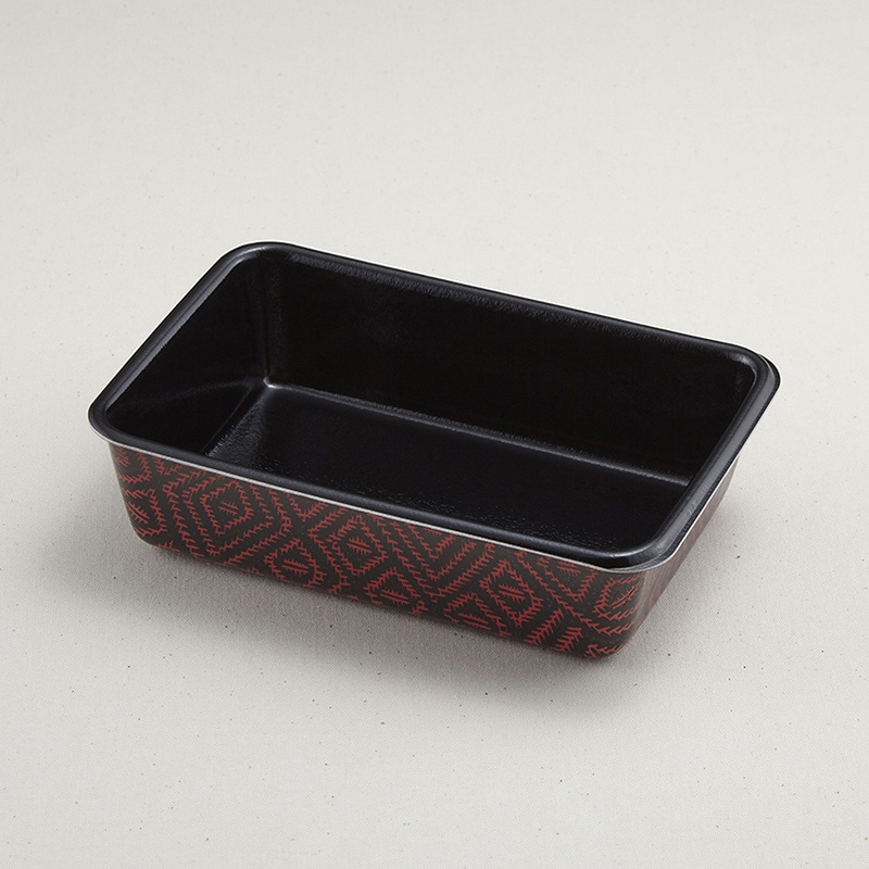 青葉紙業 弁当容器 本体 B-3 耐熱らんたい内黒 201310 50枚/袋（ご注文単位12袋）【直送品】