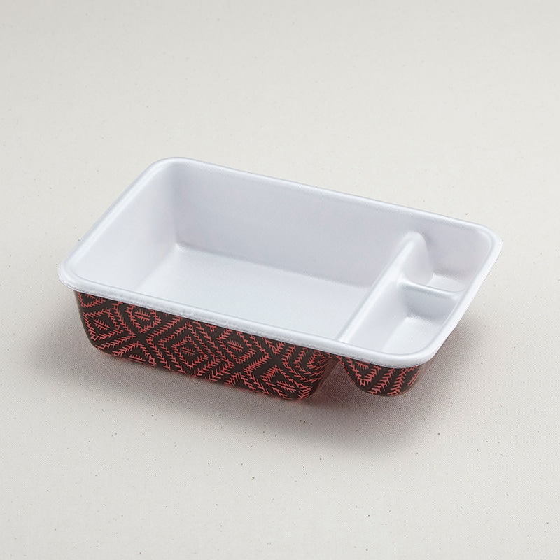 青葉紙業 弁当容器 本体 B-33 らんたい 201397 50個/袋（ご注文単位12袋）【直送品】