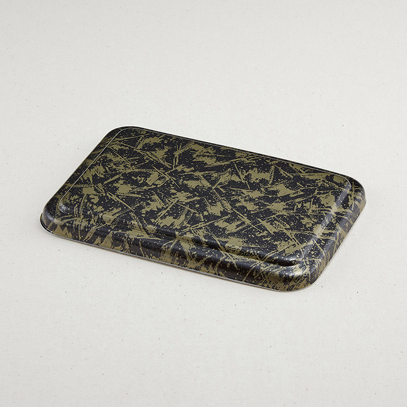 青葉紙業 弁当容器 蓋 B-23 まきぬり 201415 50枚/袋（ご注文単位12袋）【直送品】