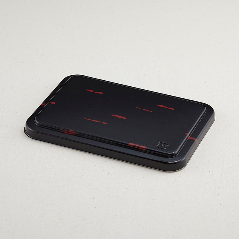 青葉紙業 弁当容器 蓋 B-23 NDうるし 201423 50枚/袋（ご注文単位12袋）【直送品】