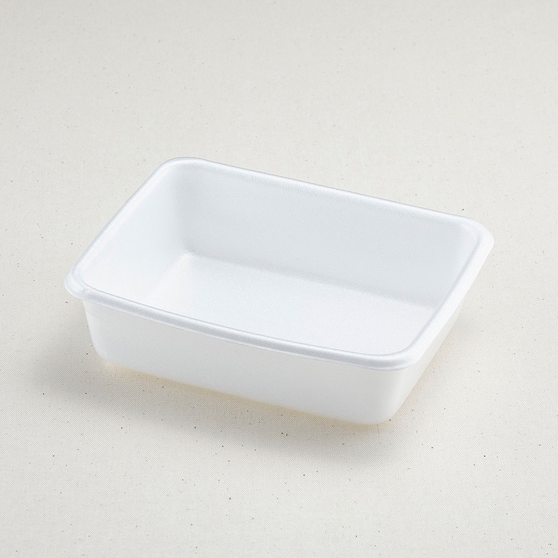 青葉紙業 弁当容器 本体 B-4 白 201501 50個/袋（ご注文単位14袋）【直送品】