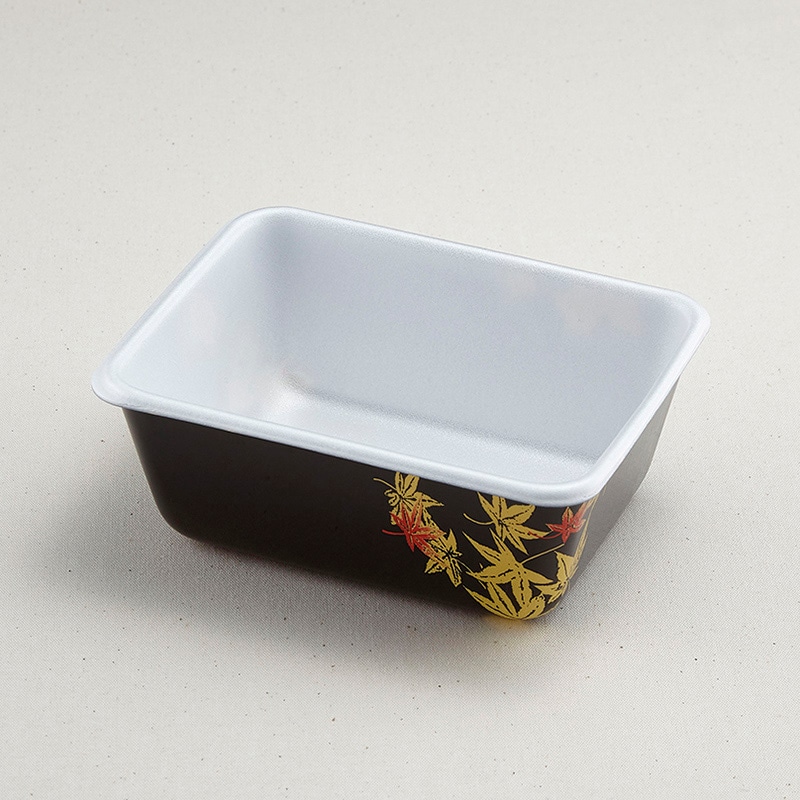 青葉紙業 弁当容器 本体 B-46 もみじ 201578 50個/袋（ご注文単位14袋）【直送品】