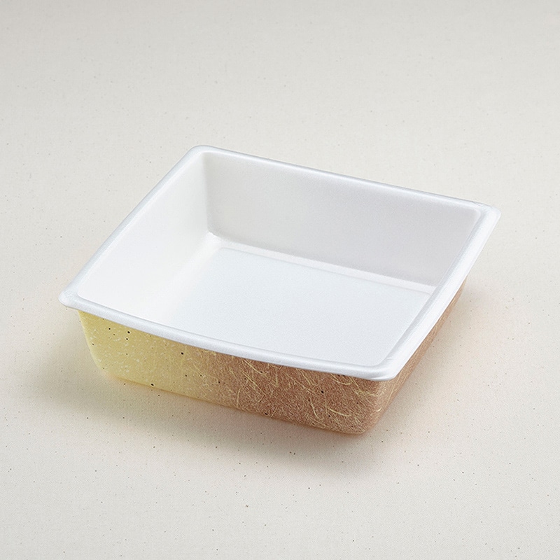 青葉紙業 弁当容器 本体 B-10 二彩しがらき 202303 25個/袋（ご注文単位16袋）【直送品】