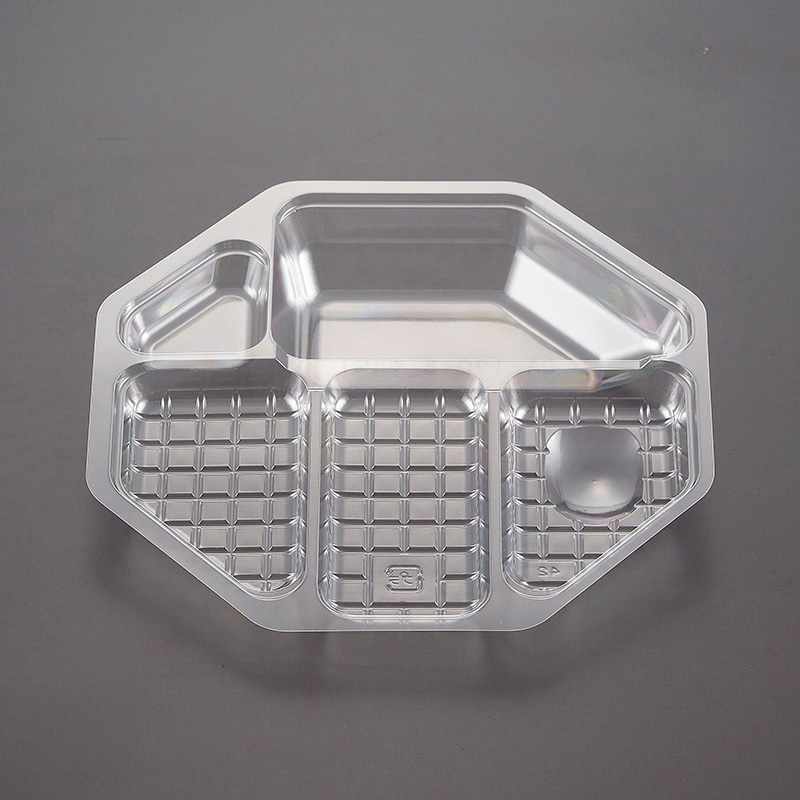 青葉紙業 冷やし麺容器 中仕切1 CA-190-8 204831 50枚/袋（ご注文単位48袋）【直送品】