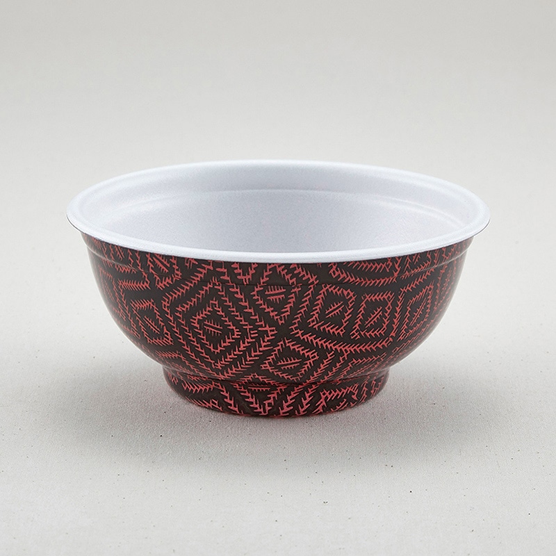 青葉紙業 丼容器 本体 D-1 らんたい 205117 50個/袋（ご注文単位10袋）【直送品】