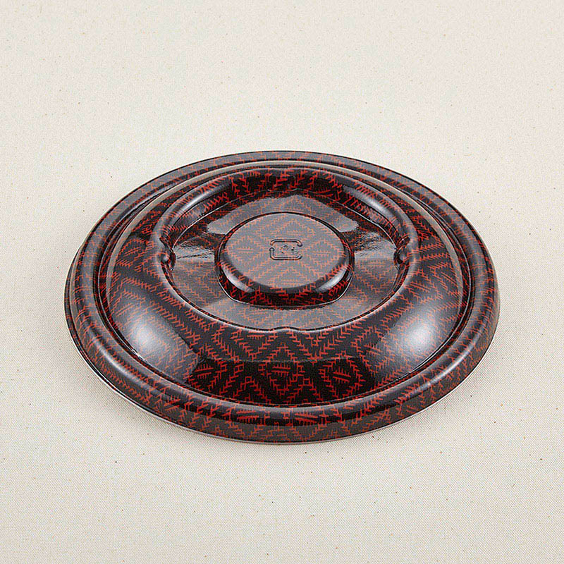 青葉紙業 丼容器 蓋 D-1 らんたい 205167 50枚/袋（ご注文単位10袋）【直送品】