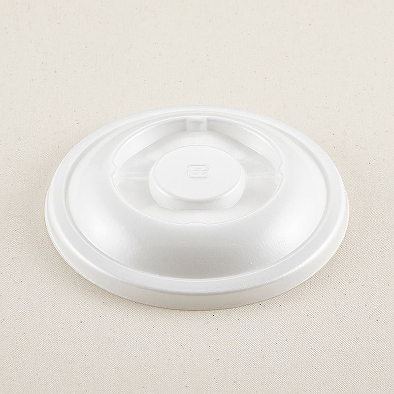 青葉紙業 丼容器 蓋 D-1 白ラミ 205170 50枚/袋（ご注文単位10袋）【直送品】