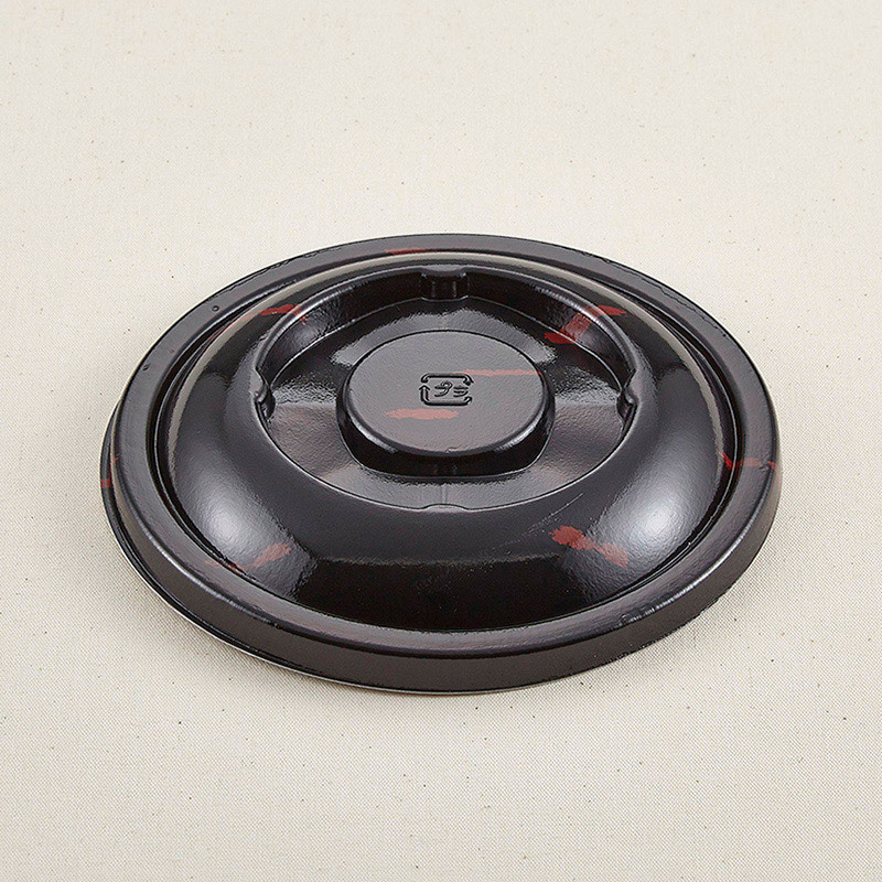 青葉紙業 丼容器 蓋 D-1 NDうるし 205192 50枚/袋（ご注文単位10袋）【直送品】