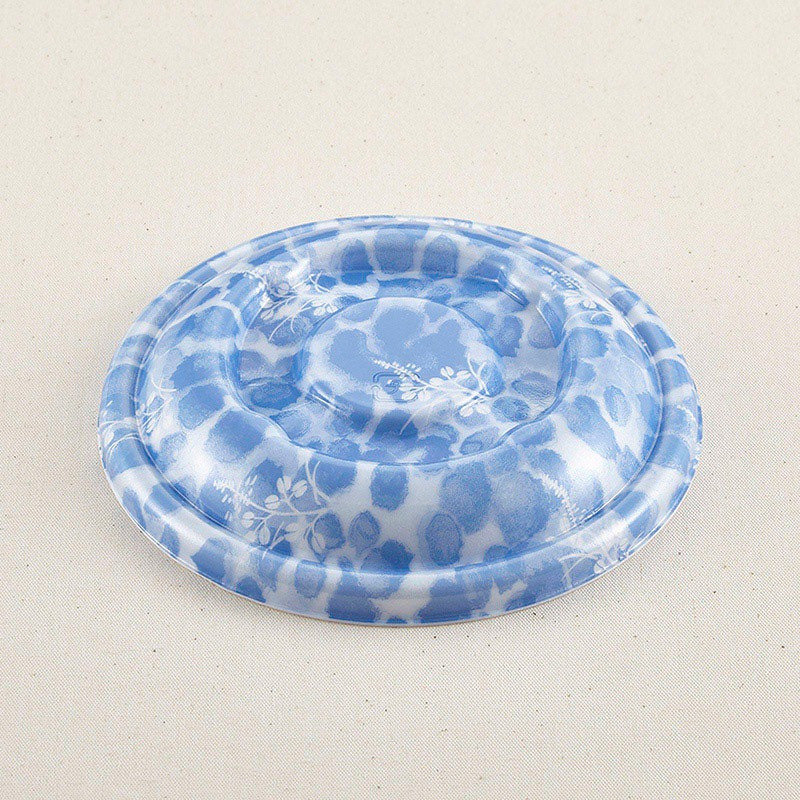 青葉紙業 丼容器 蓋 D-2 はぎ 205309 50枚/袋（ご注文単位12袋）【直送品】