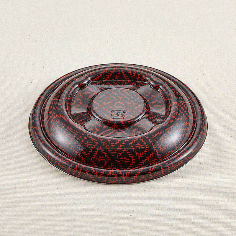 青葉紙業 丼容器 蓋 D-2 らんたい 205317 50枚/袋（ご注文単位12袋）【直送品】