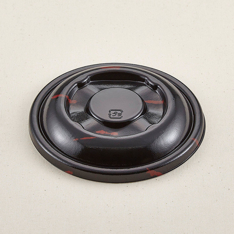 >青葉紙業 丼容器 蓋 D-2 NDうるし 205394 50枚/袋（ご注文単位12袋）【直送品】