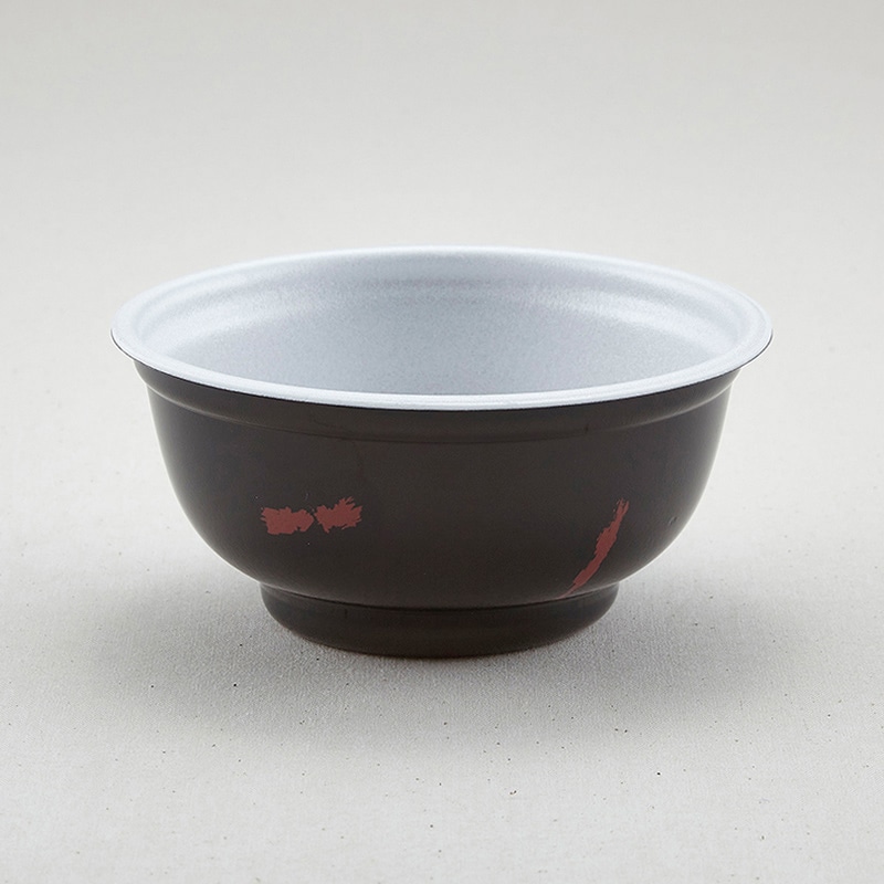 青葉紙業 丼容器 本体 D-3 うるし 205403 50個/袋（ご注文単位12袋）【直送品】