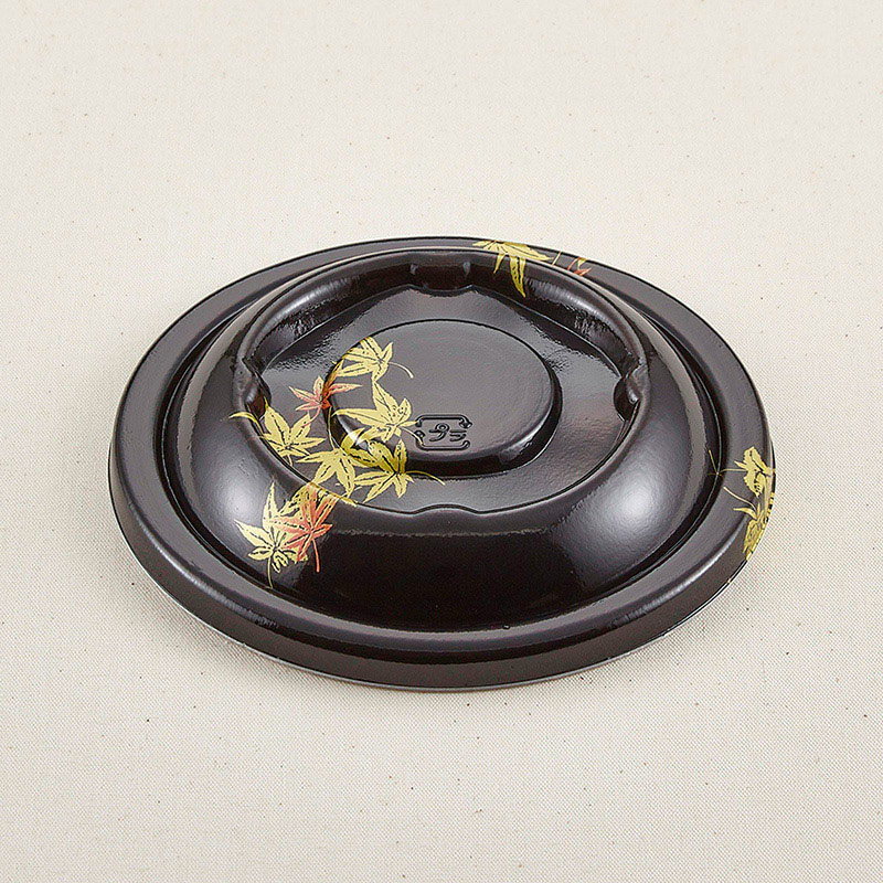 青葉紙業 丼容器 蓋 D-3 NDもみじ 205535 50枚/袋（ご注文単位12袋）【直送品】