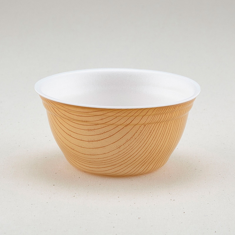 青葉紙業 丼容器 本体 D-6 もくめ 206002 50個/袋(ご注文単位20袋)【直送品】