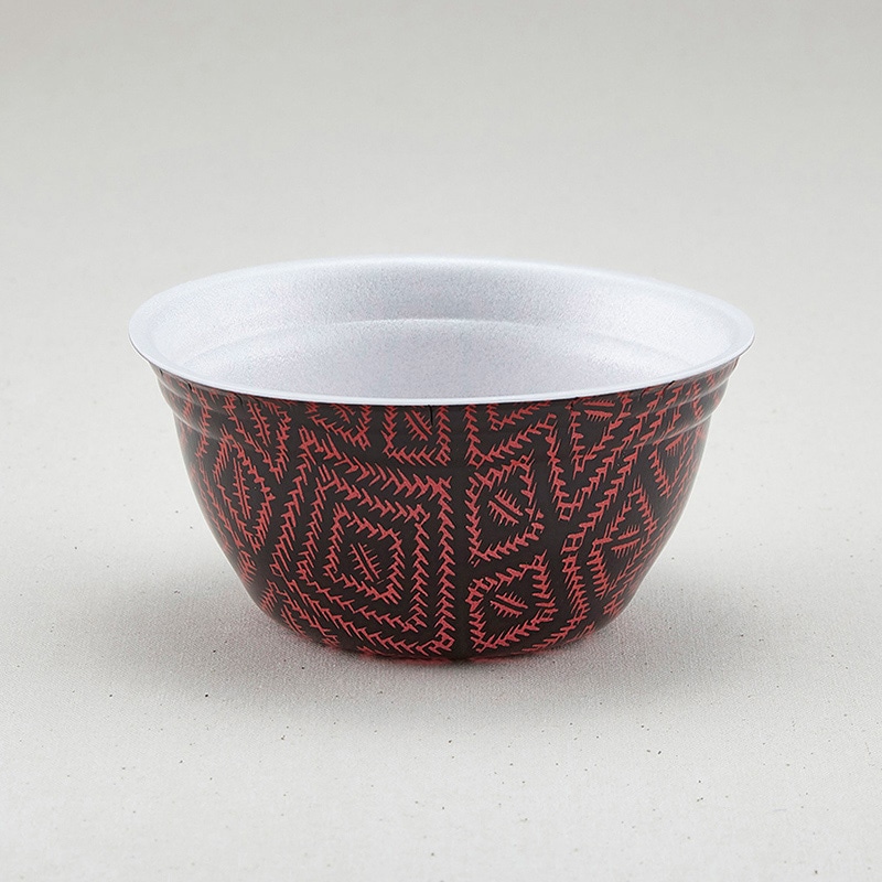 青葉紙業 丼容器 本体 D-6 らんたい 206017 50個/袋(ご注文単位20袋)【直送品】