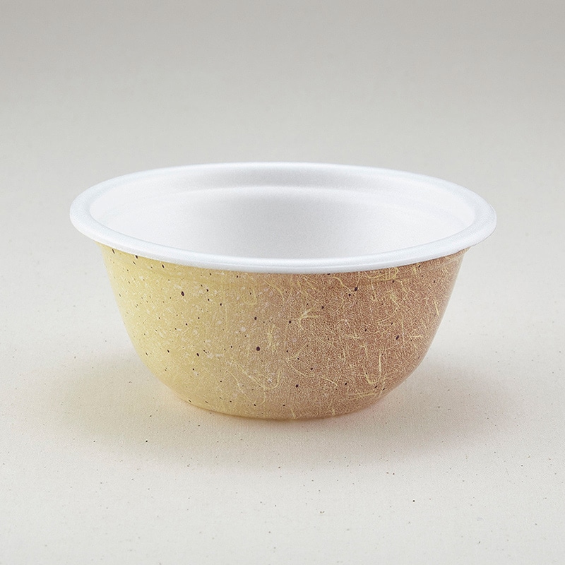 青葉紙業 丼容器 本体 D-20 二彩しがらき 206556 50個/袋（ご注文単位12袋）【直送品】