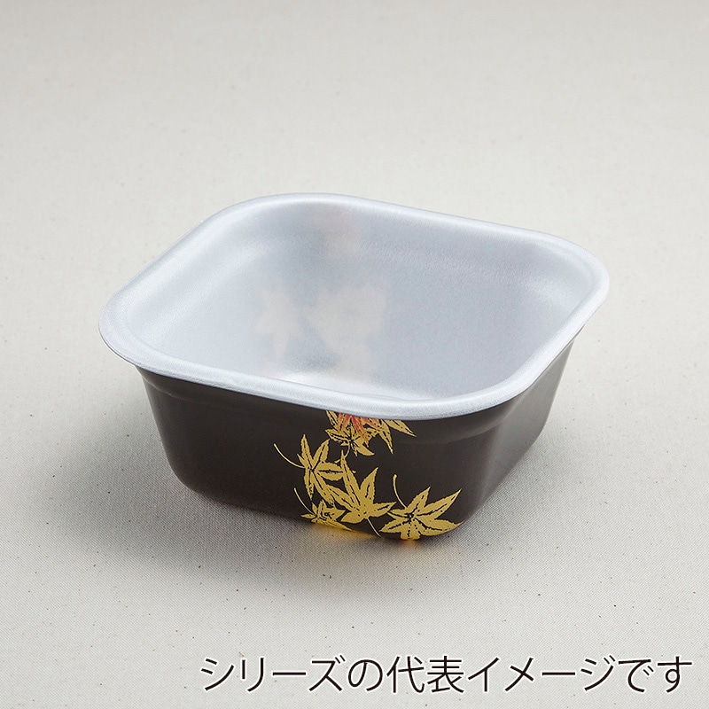 青葉紙業 丼容器 どん重 本体 もみじ 220118 50個/袋（ご注文単位16袋）【直送品】