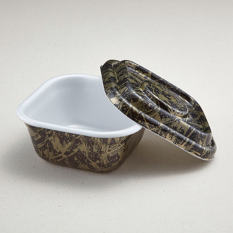 青葉紙業 丼容器 どん重 本体・蓋セット まきぬり 220275 50セット/袋（ご注文単位8袋）【直送品】