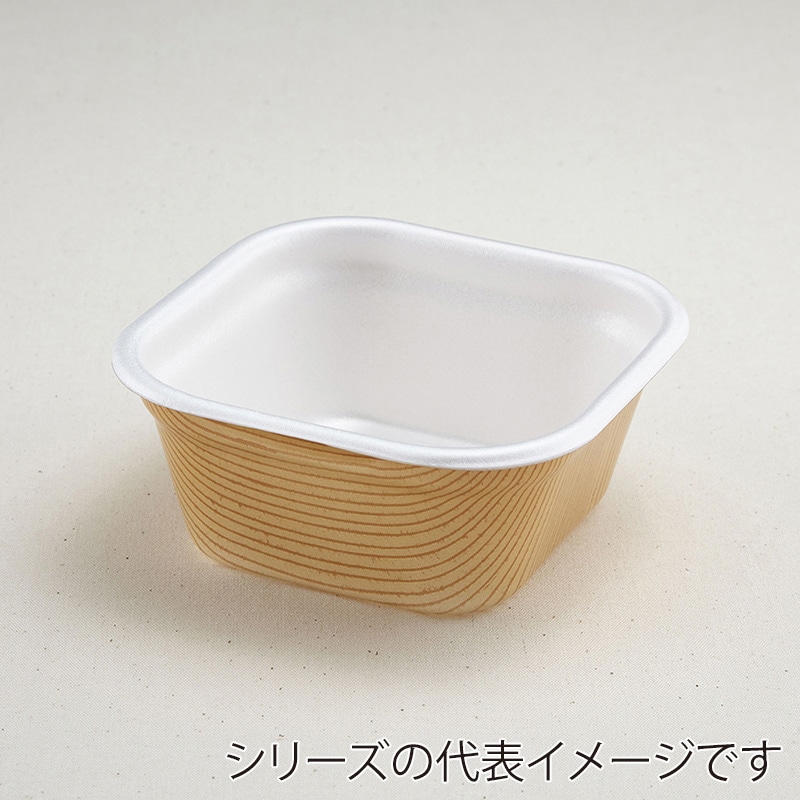 青葉紙業 丼容器 どん重 本体 大盛 もくめ 220302 50枚/袋（ご注文単位16袋）【直送品】