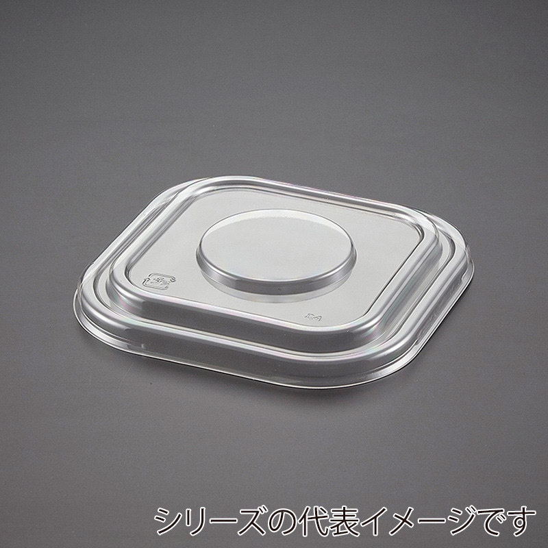>青葉紙業 丼容器 どん重 蓋 透明 大盛 220380 100枚/袋(ご注文単位8袋)【直送品】