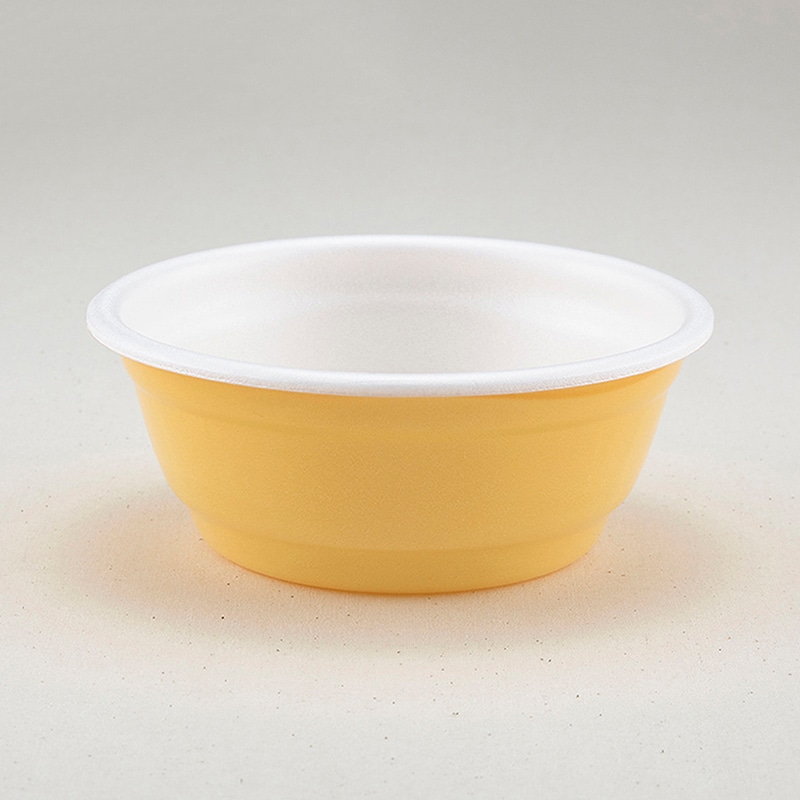 青葉紙業 麺容器 めん重 本体 金茶 220405 50個/袋（ご注文単位9袋）【直送品】