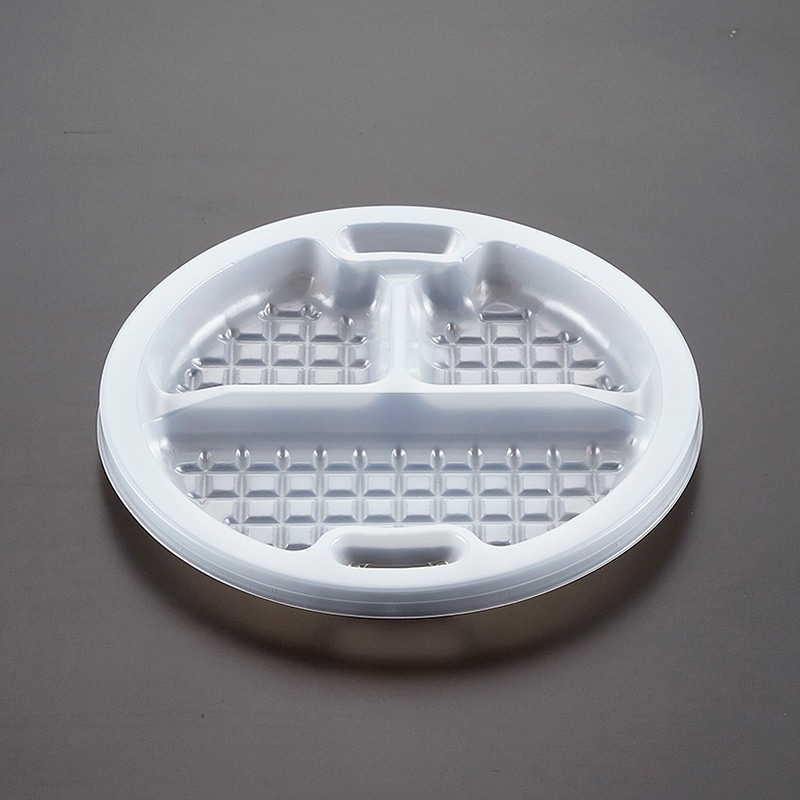 青葉紙業 麺容器 ラーメン 中仕切1 小 嵌合タイプ 221441 50枚/袋（ご注文単位25袋）【直送品】